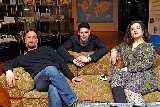 Leipzig, 23.03.2015, Haus des Buches,
"Bombastic Lyrikwunderland - Slampoesie"
Dalibor Markovic, Bas Böttcher, Nora Gomringer
